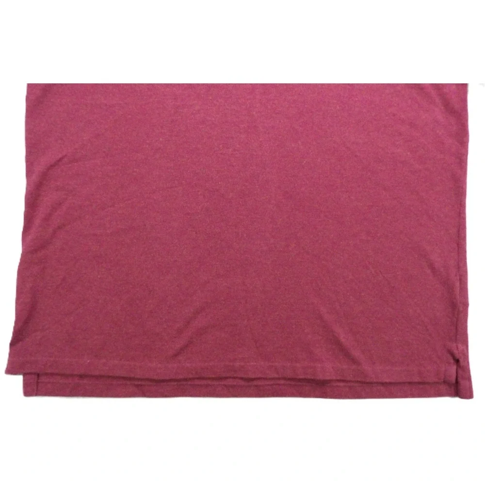 Polo Ralph Lauren Shirt Men XL Classic Fit Solid Cotton Short Sleeve Red Maroon
